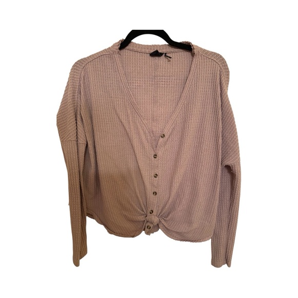 Urban Outfitters Mauve Women's Cardigan Sweater - Picture 2 of 6